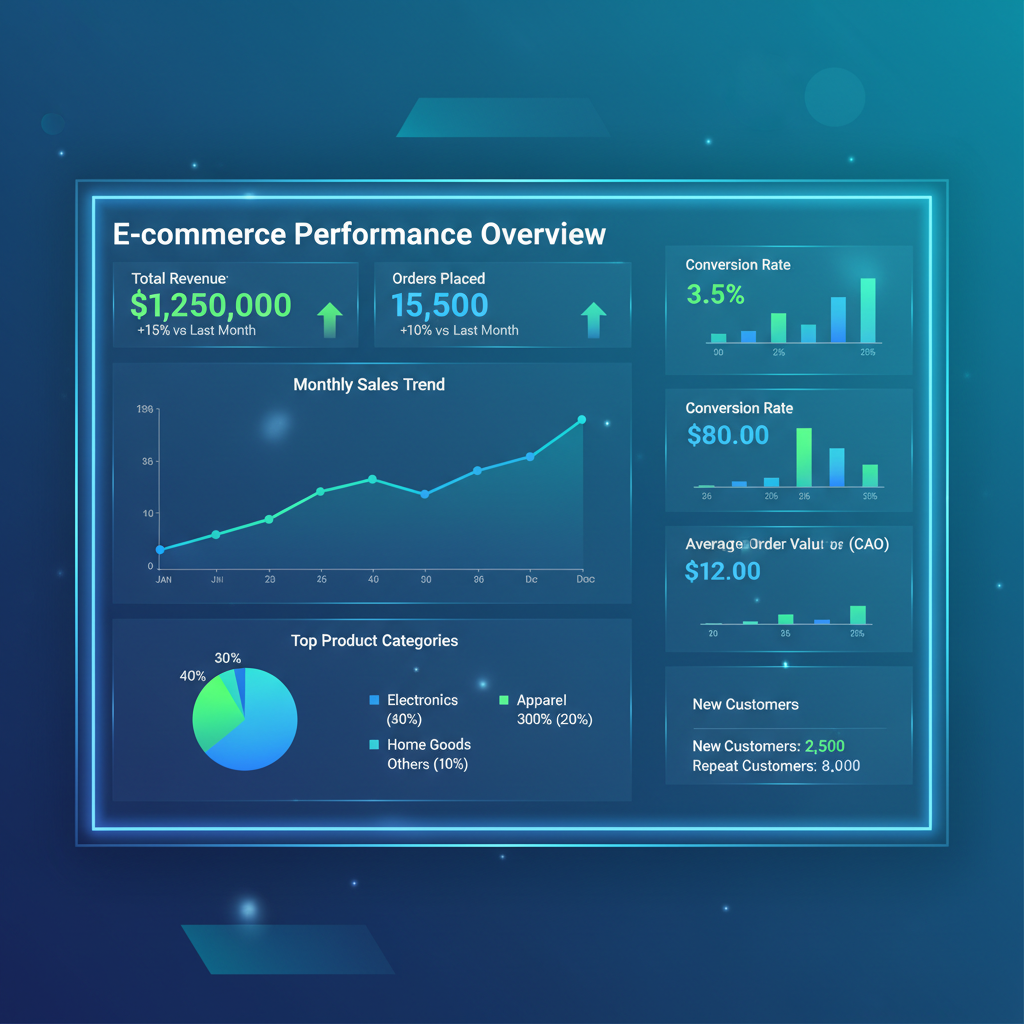 Visualizzazione dati: analisi e-commerce per aziende italiane