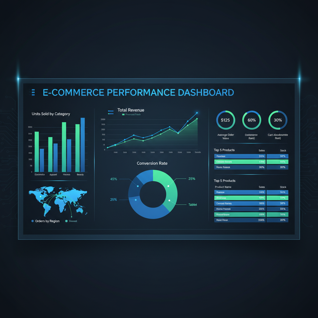 Visualizzazione dati: analisi e-commerce per aziende italiane