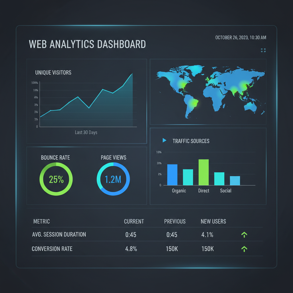 Visualizzazione dati: analisi web per aziende italiane