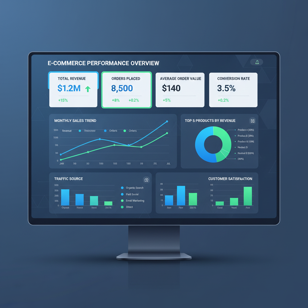 Visualizzazione dati: analisi e-commerce per aziende italiane
