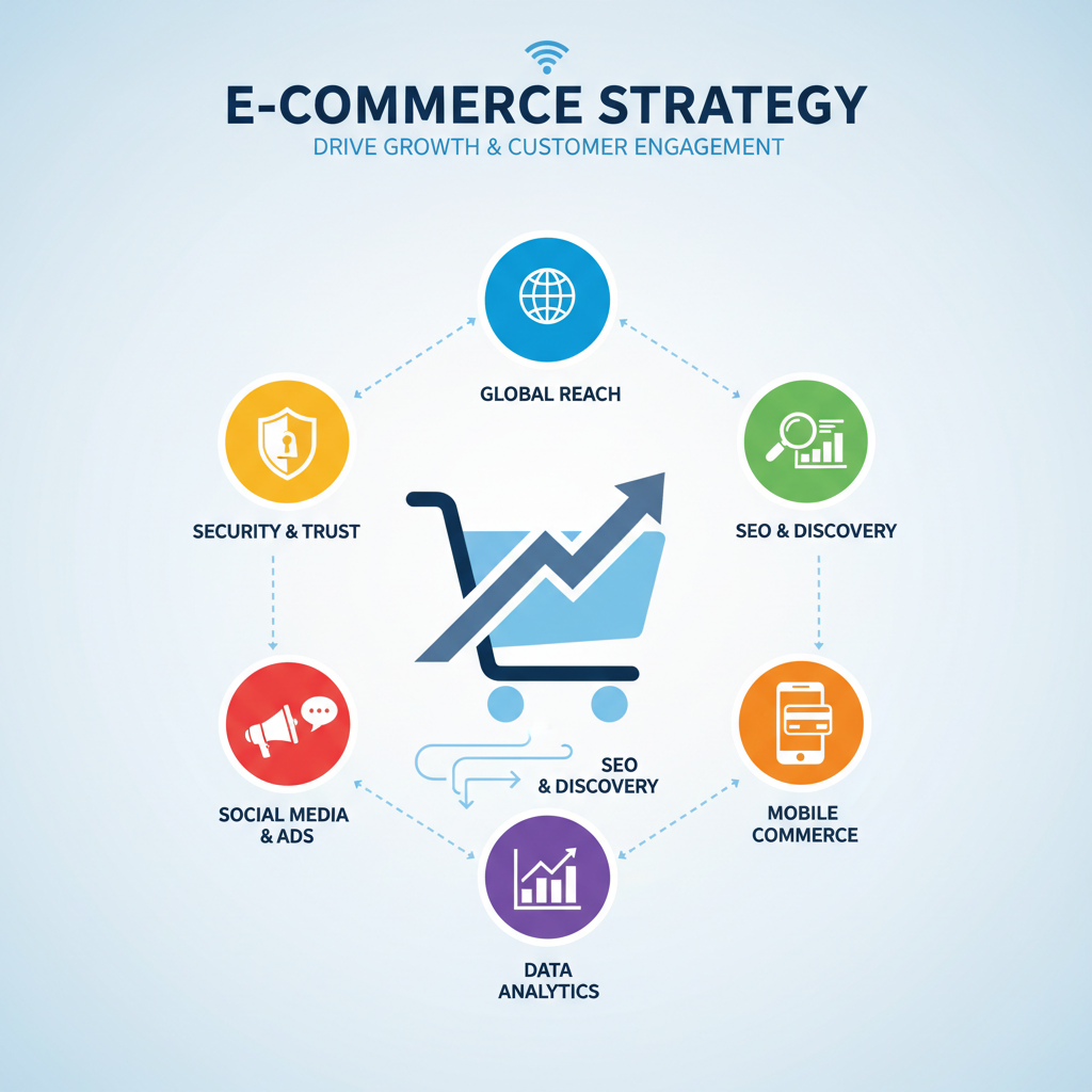 Infografica: E-commerce: Errori da evitare e best practice: Analisi Compl - strategie e best practice