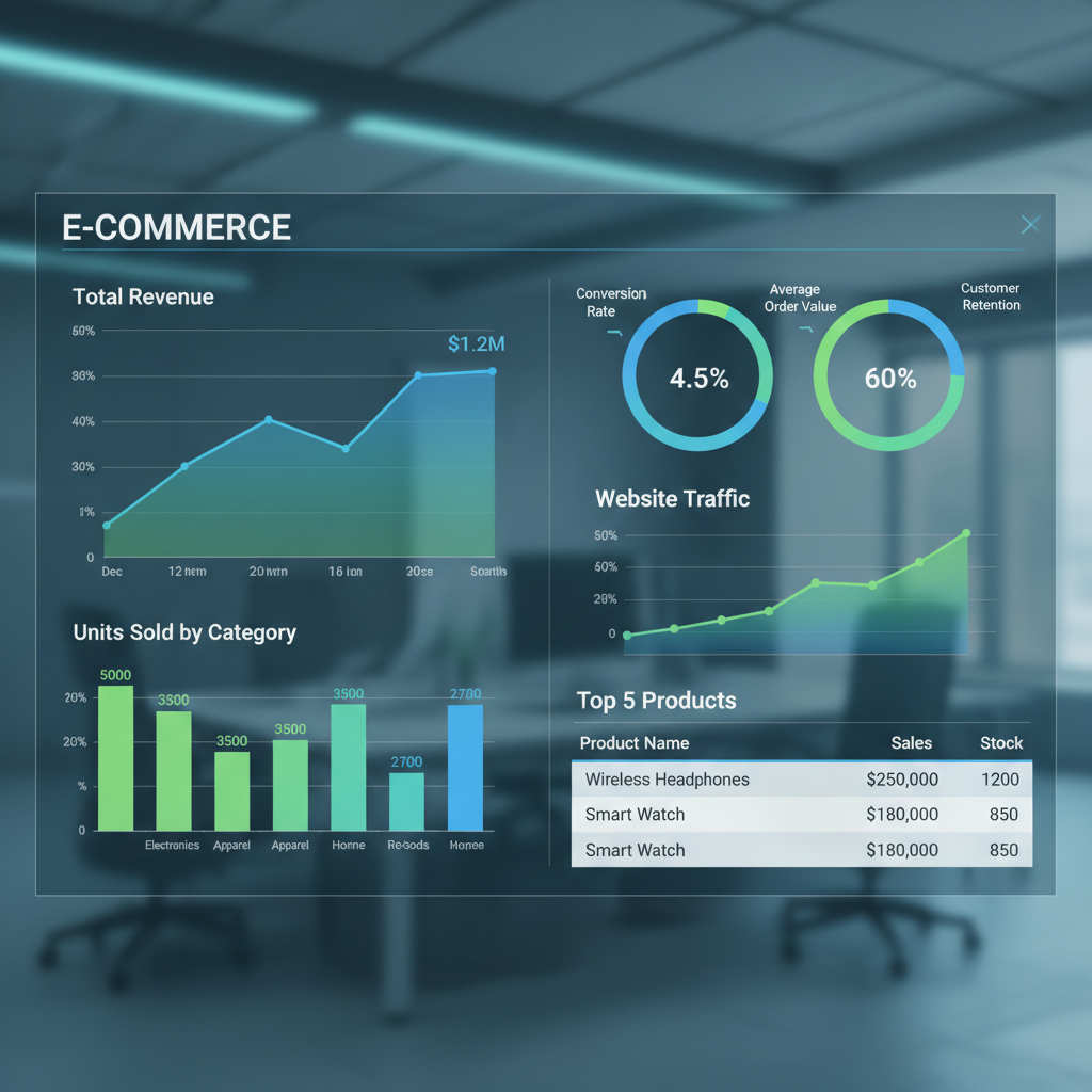 Visualizzazione dati: analisi e-commerce per aziende italiane