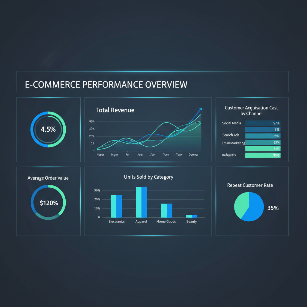 Visualizzazione dati: analisi e-commerce per aziende italiane
