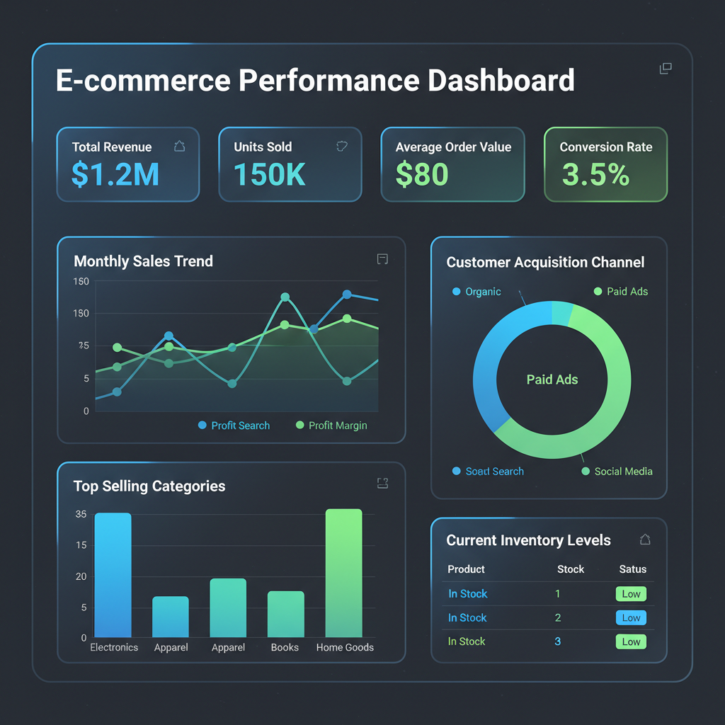 Visualizzazione dati: analisi e-commerce per aziende italiane