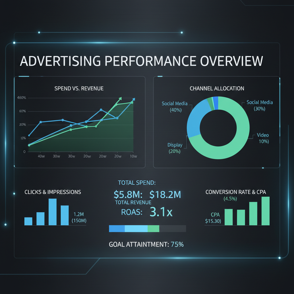 Visualizzazione dati: analisi advertising per aziende italiane