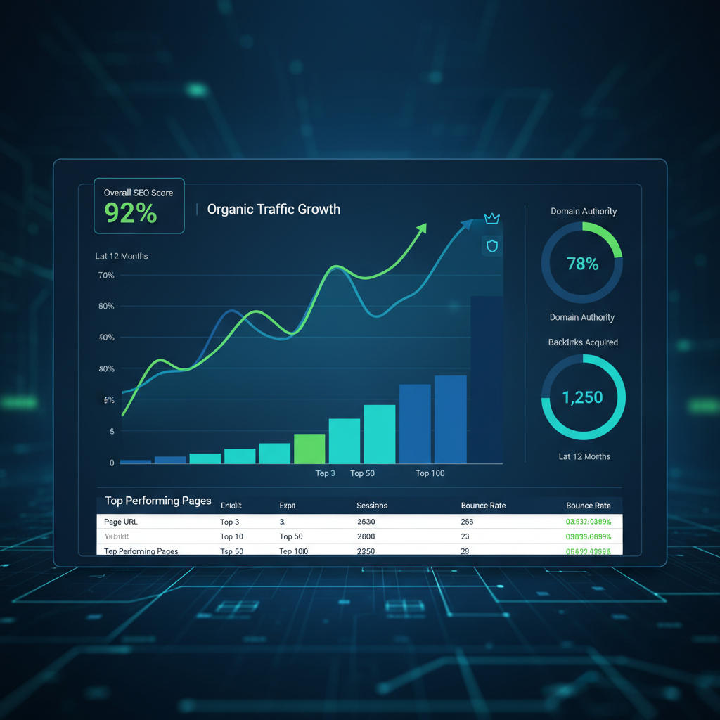 Visualizzazione dati: analisi seo per aziende italiane