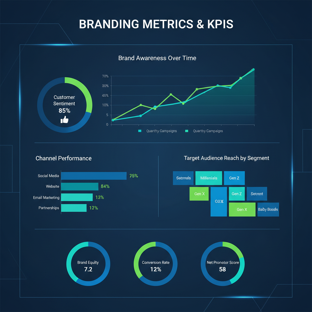 Visualizzazione dati: analisi branding per aziende italiane