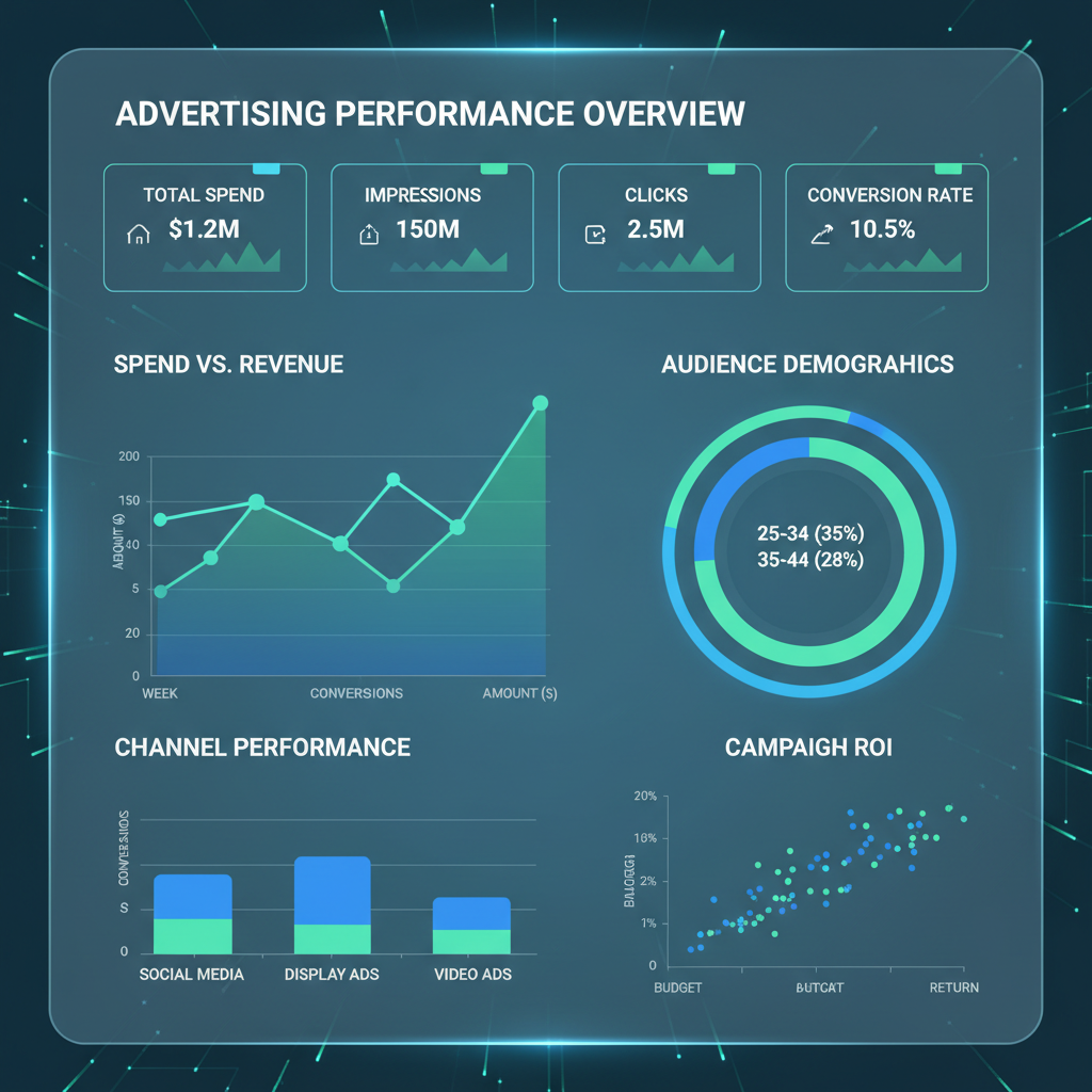 Visualizzazione dati: analisi advertising per aziende italiane
