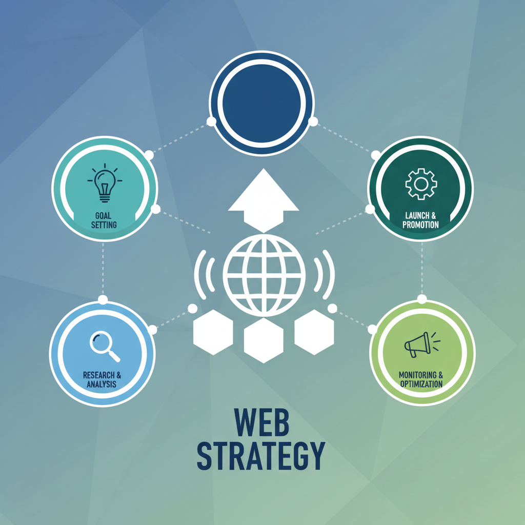Infografica: Web: Come iniziare: guida passo-passo: Nuove Prospettive 24 - strategie e best practice