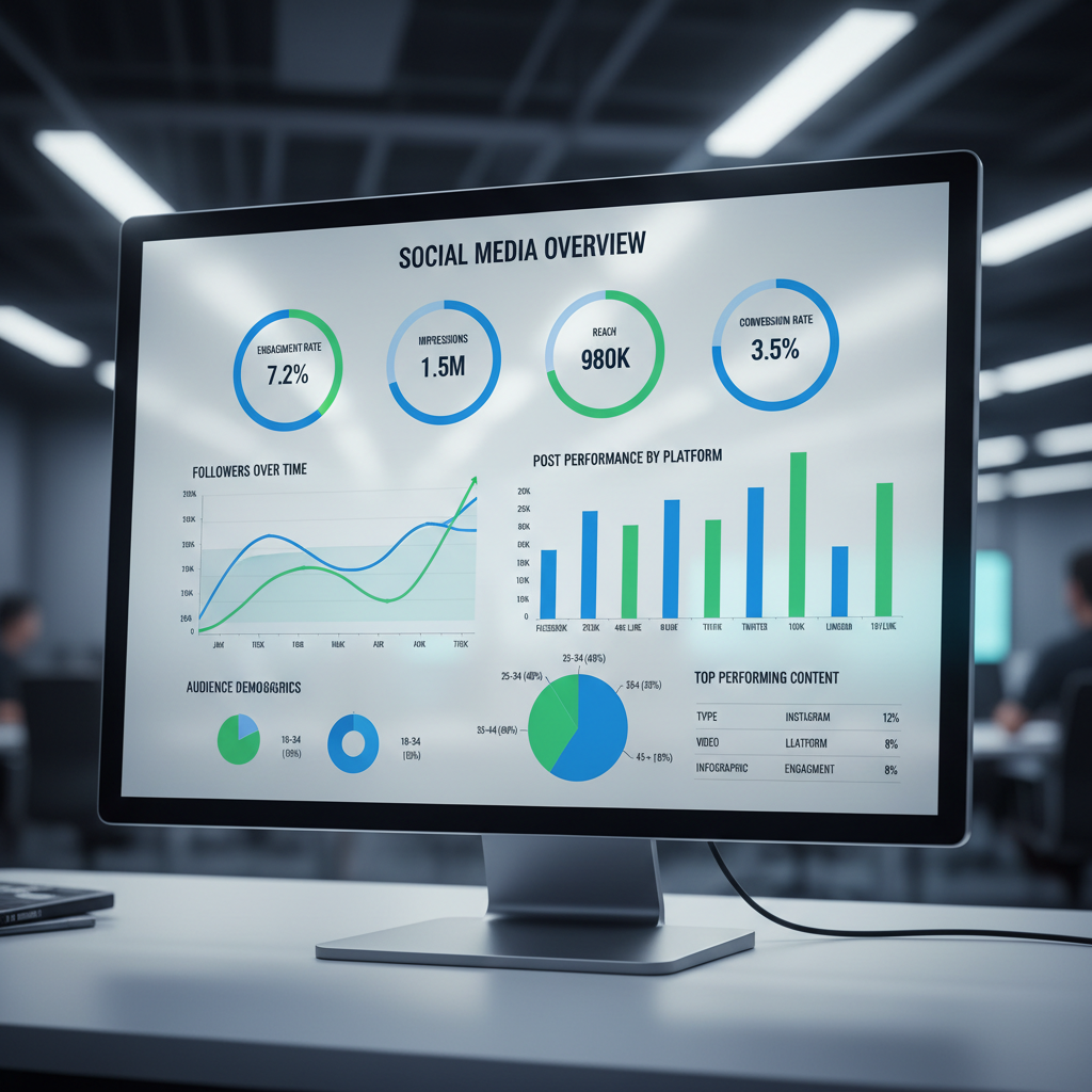 Visualizzazione dati: analisi social media per aziende italiane