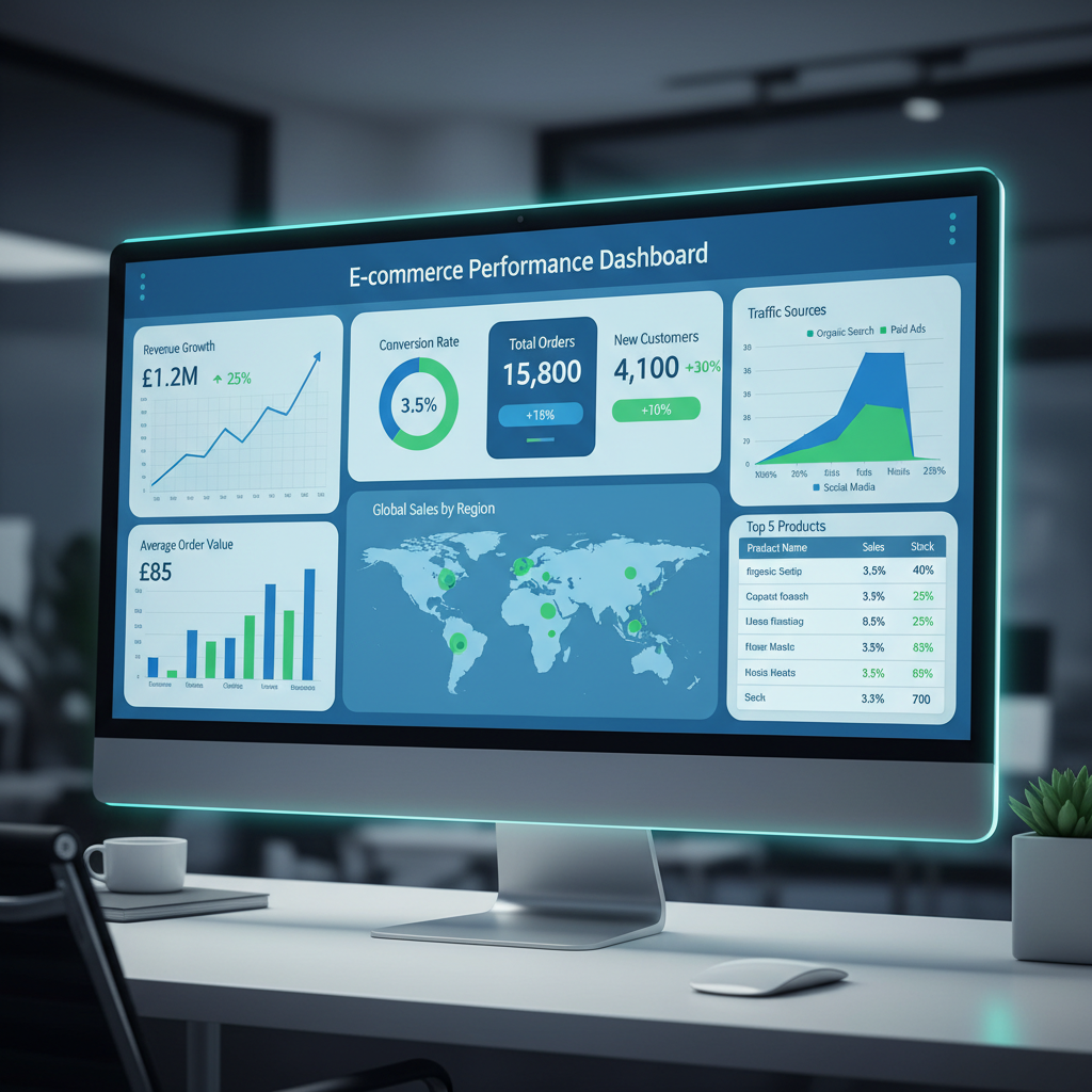 Visualizzazione dati: analisi e-commerce per aziende italiane