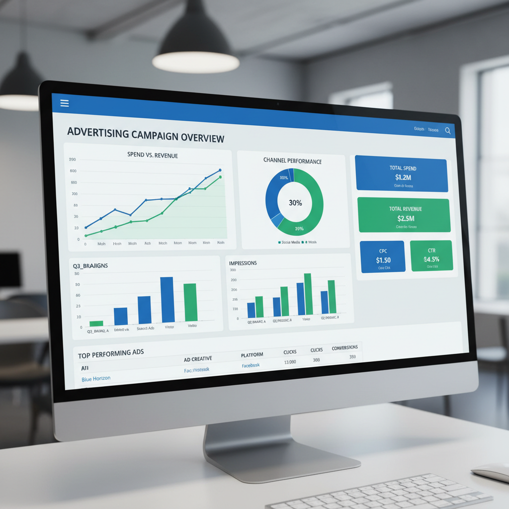 Visualizzazione dati: analisi advertising per aziende italiane