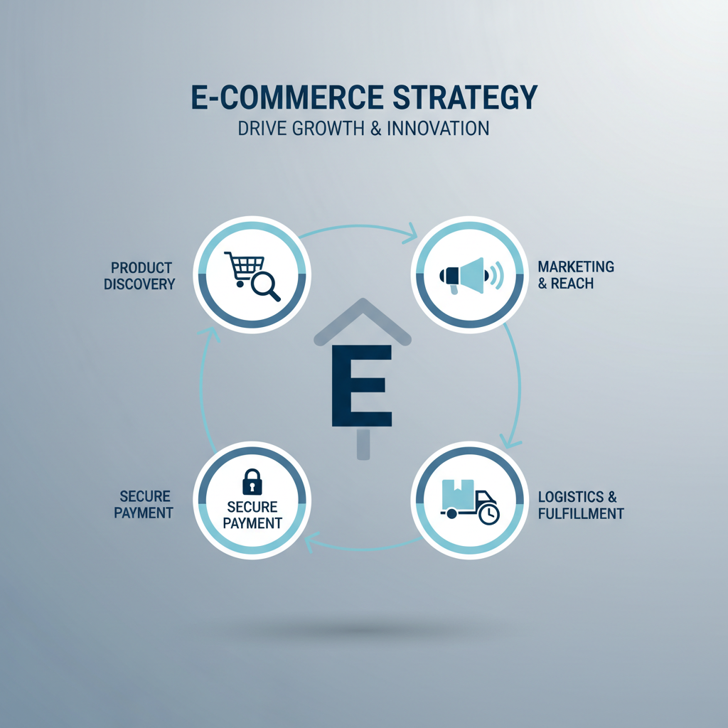 Infografica: E-commerce: Checklist operativa per professionisti: Strategi - strategie e best practice