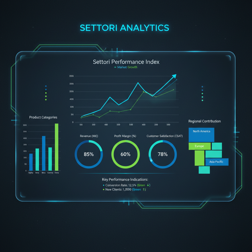 Visualizzazione dati: analisi settori per aziende italiane