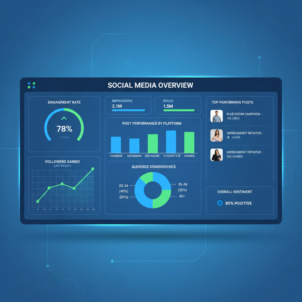 Visualizzazione dati: analisi social media per aziende italiane