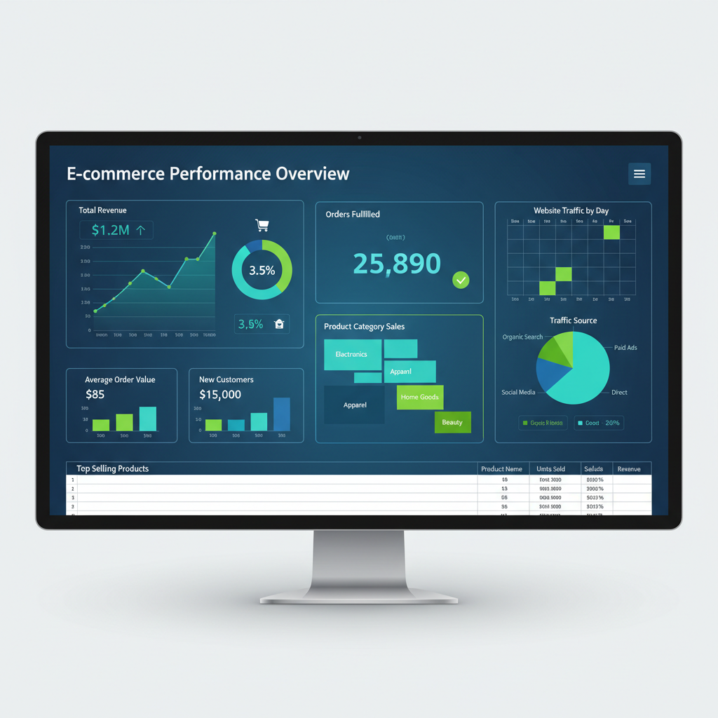 Visualizzazione dati: analisi e-commerce per aziende italiane